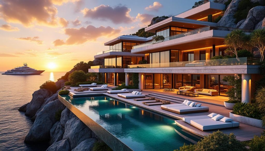 découvrez les maisons les plus chères du monde et plongez dans l'univers des propriétés d'exception alliant luxe, design et architecture unique.