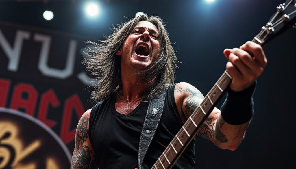 découvrez l'histoire passionnante de bruce dickinson, le chanteur emblématique du groupe iron maiden, et son impact légendaire sur le heavy metal.